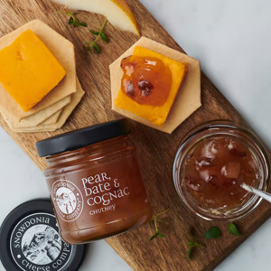 Snowdonia Pear Date & Cognac Chutney 114g